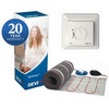 Zestaw grzewczy: Mata DEVI DSVF-150 225W 1,5m2 + Termoregulator Devireg 530