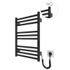 Grzejnik łazienkowy HF Greenwich 570 х 430 90W 230V czarny mat