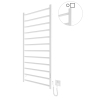 Grzejnik łazienkowy HF Leeds 1170 х 530 155W 230V biały mat