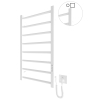 Grzejnik łazienkowy HF Leeds 770 х 430 100W 230V biały mat