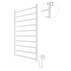 Grzejnik łazienkowy HF Leeds 970 х 530 125W 230V biały mat