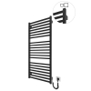 Grzejnik łazienkowy HF London 1170 х 530 190W 230V czarny mat