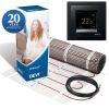 Zestaw DEVI Mata DEVImat 150T DTIF-150 3,5m2 525W + Termostat Devireg Touch