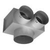 Skrzynka rozprężna sufitowo naścienna 100-2x75 - system Danfoss Air Flex