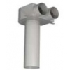 Skrzynka rozprężna z długim kołnierzem 100-2x75 - system Danfoss Air Flex