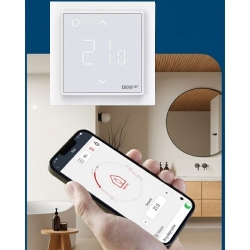 DEVIreg Smart  WiFi śnieżnobiały termoregulator DEVI 140F1140