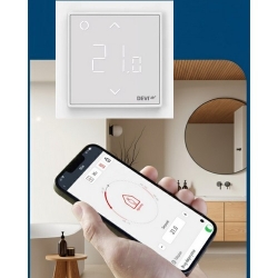 DEVIreg Smart Wi-Fi Biały termoregulator DEVI 140F1141