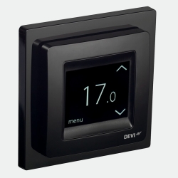 Devireg Touch Czarny  termoregulator DEVI 140F1069
