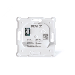 Devireg Basic termostat programowalny DEVI z bluetooth nr kat.140F1160