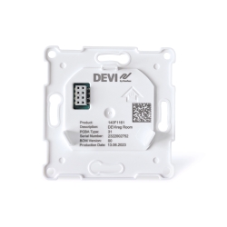 Devireg Room termostat programowalny DEVI z bluetooth nr kat.140F1161