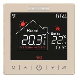 Termostat Grand Meyer SN-15 z Wi-Fi złoty