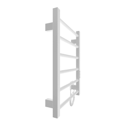 Grzejnik łazienkowy HF Leeds 570 х 430 60W 230V biały mat