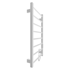 Grzejnik łazienkowy HF Leeds 770 х 430 100W 230V biały mat