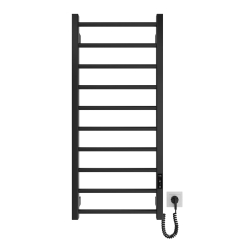 Grzejnik łazienkowy HF Leeds 970 х 430 120W 230V czarny mat