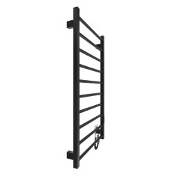 Grzejnik łazienkowy HF Leeds 970 х 530 125W 230V czarny mat