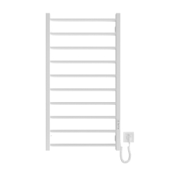 Grzejnik łazienkowy HF Leeds 970 х 530 125W 230V biały mat