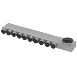 Rozdzielacz DMF prawy 125 / 10x75 - system Danfoss Air Flex